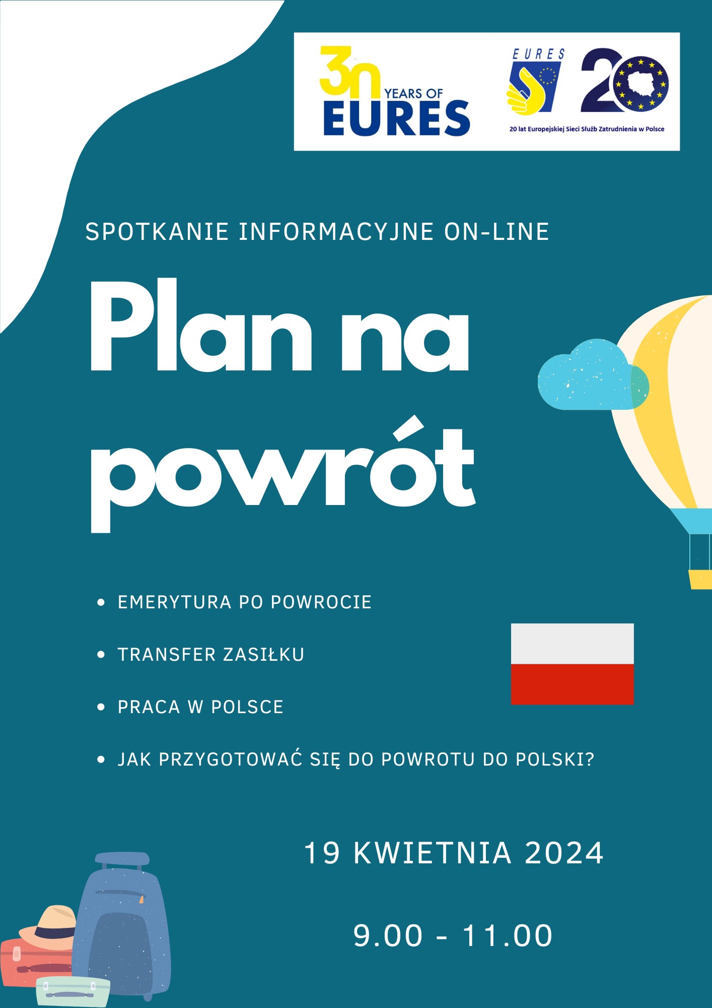 Plakat - spotkanie dla powracających - 04 2024