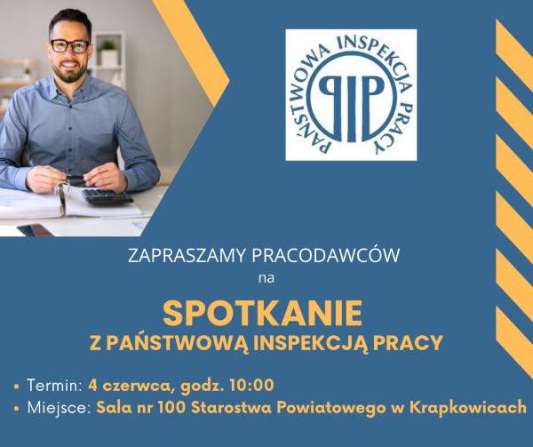 Zdjęcie artykułu Spotkanie z Państwową Inspekcją Pracy z Opola